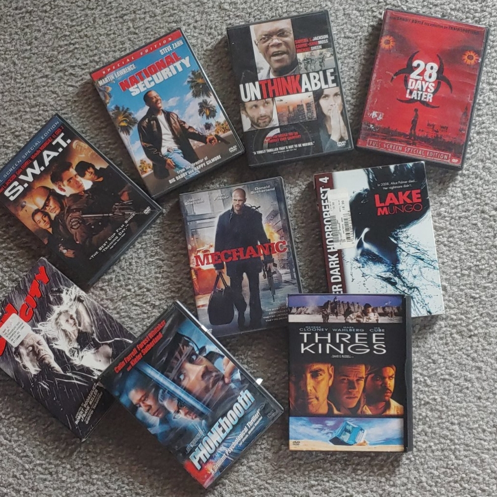5 Dollar DVD'S Phone Booth, Sin City, and!!!!